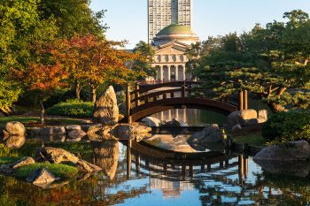 Chicago Jackson Park Osaka Garden